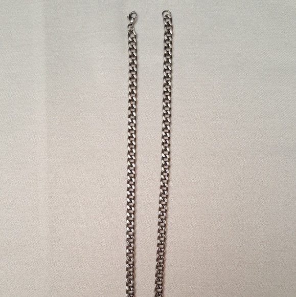 BNWT Stainless Steel Curb Link Necklace - Picture 3 of 4